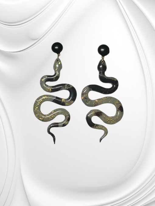 Boucles d’oreilles Snake