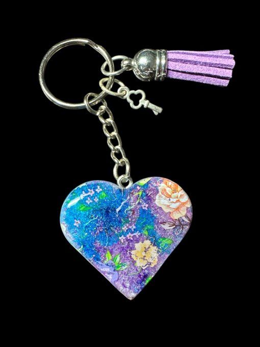 Porte-clefs coeur