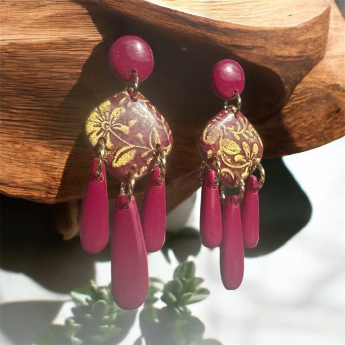 Boucles d'oreilles Cloé